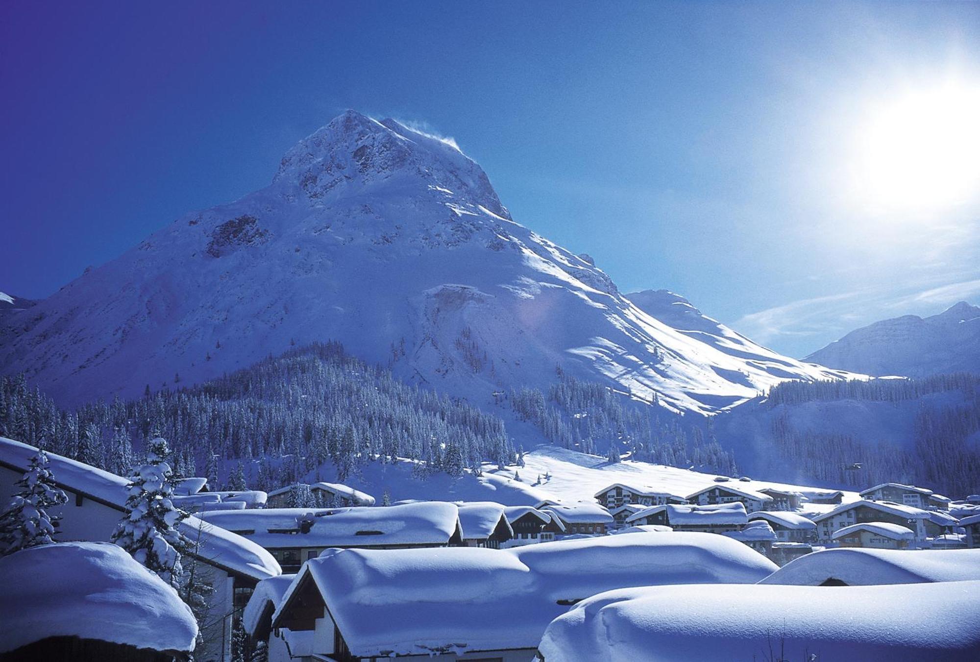 Hotel Berghof Lech am Arlberg Exterior foto